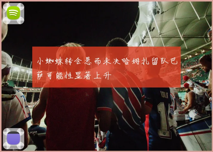 小蜘蛛转会悬而未决哈姆扎留队巴萨可能性显著上升